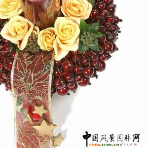 韓國風格的圣誕插花(組圖)