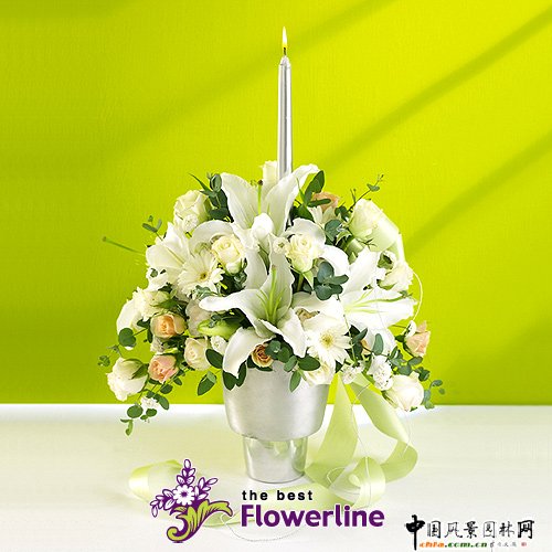 韓國風(fēng)格的圣誕插花(組圖)