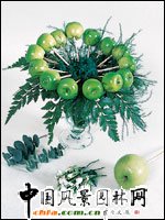 圣誕花藝DIY(組圖)