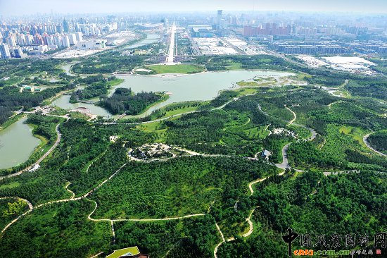 奧林匹克森林公園航拍圖