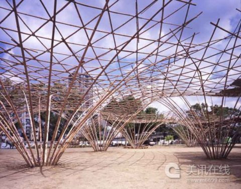 大阪竹林和臨水小屋設計