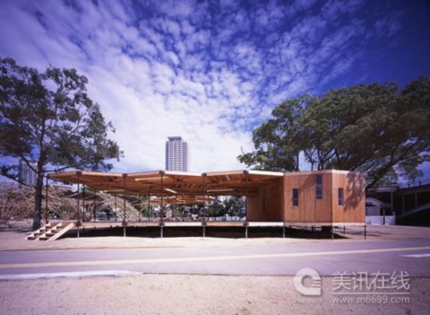 大阪竹林和臨水小屋設計