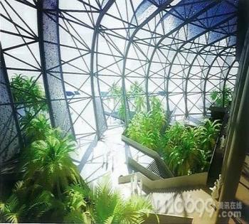 卡薩布蘭卡將建有室內(nèi)花園的體育場(chǎng)