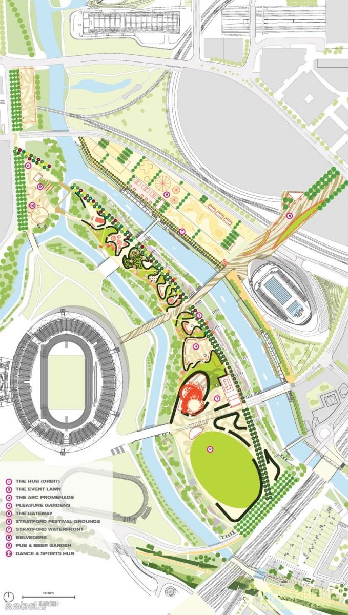 奧林匹克公園 中國風(fēng)景園林網(wǎng)
