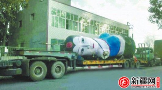 飛天 雕塑 被批 毀壞 市容 拆除 中國(guó)風(fēng)景園林網(wǎng)