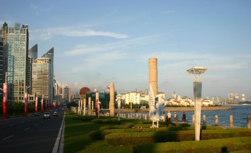 魯班獎(jiǎng)  景觀 展示 青島 五四廣場(chǎng) 中國(guó)風(fēng)景園林網(wǎng)