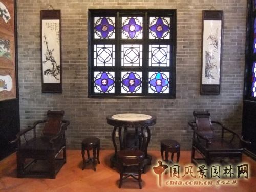 偏廳字畫（仿建,統一規格，蘭梅成對）