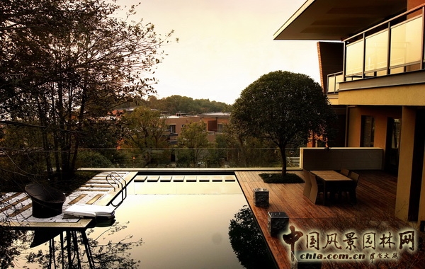 住宅景觀獎 湘江一號 山水比德 景觀設計 中國風景園林網