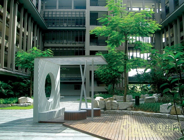 深圳平安金融大學(xué) 景觀設(shè)計(jì) 何小強(qiáng) 設(shè)計(jì)師 中國(guó)風(fēng)景園林網(wǎng)