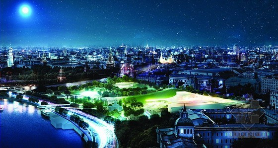 俄羅斯莫斯科Zaryadye公園設(shè)計競賽頭獎