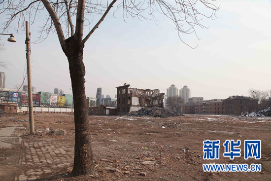 按照新規 臨時建設用地超過三個月閑置應當進行綠化（攝影/王爍）