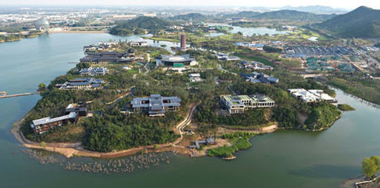 APEC峰會主場館 自然風光 APEC主場館