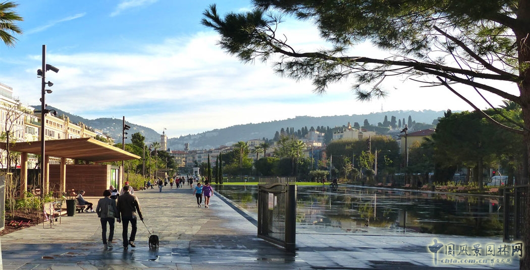 法國尼斯帕隆河濱水公園景觀設計