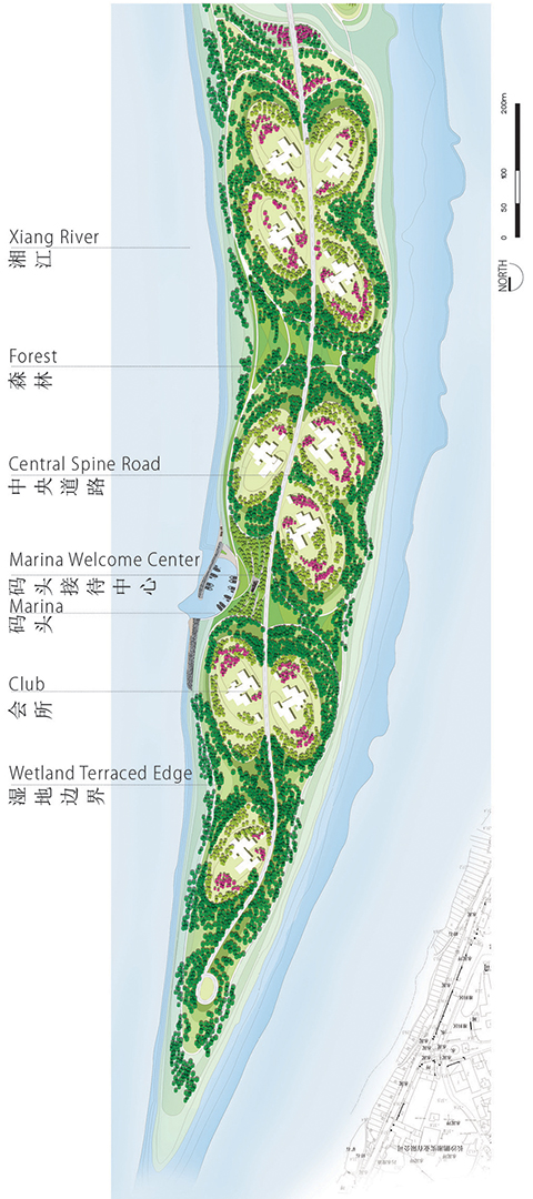 SWA設(shè)計(jì)事務(wù)所：長沙巴溪洲島景觀設(shè)計(jì)項(xiàng)目