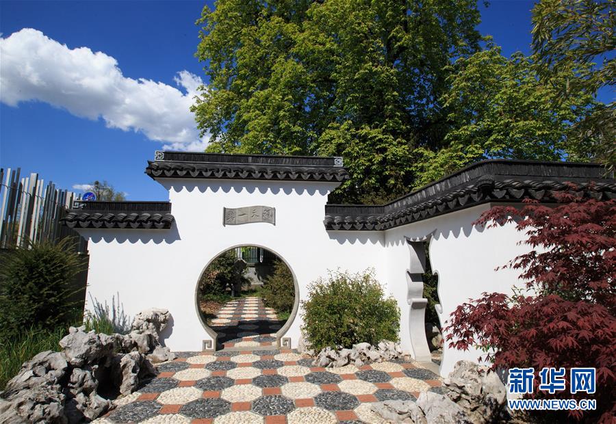 世貿(mào)總部的中國(guó)園林—姑蘇園