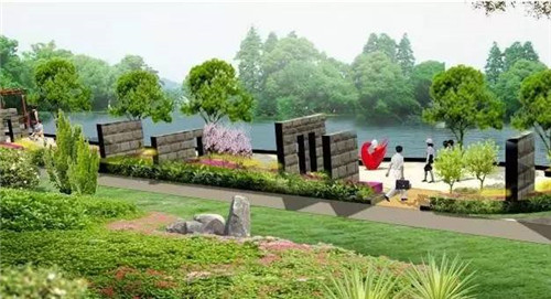 京杭運(yùn)河生態(tài)水系建設(shè)工程樣板段破土動工