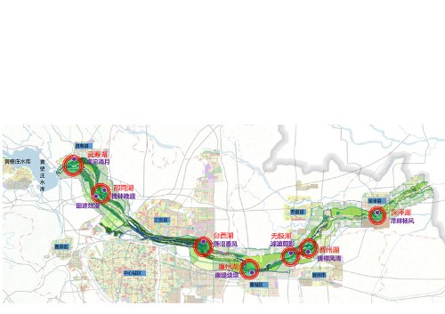 石家莊打造滹沱河上核心景觀區(qū) 設9湖20景