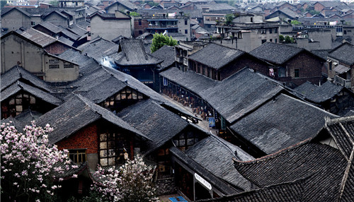 四川藏了一個神秘的古鎮(zhèn)