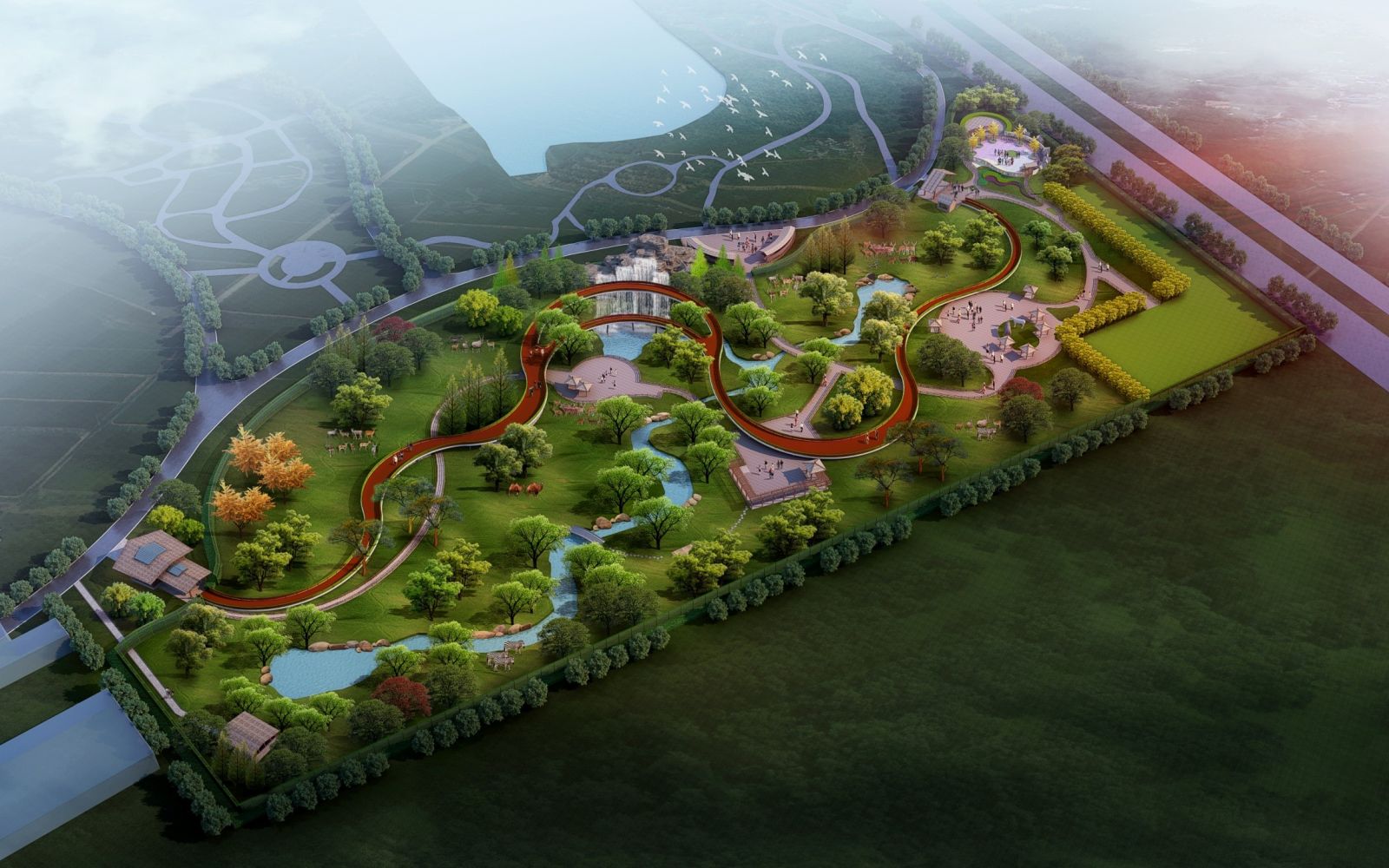 園冶杯專業(yè)獎(jiǎng)：臨沂動(dòng)植物園散養(yǎng)區(qū)景觀設(shè)計(jì)