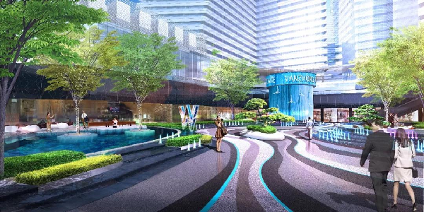 DELD當(dāng)代景觀丨萬眾國際廣場W hotel