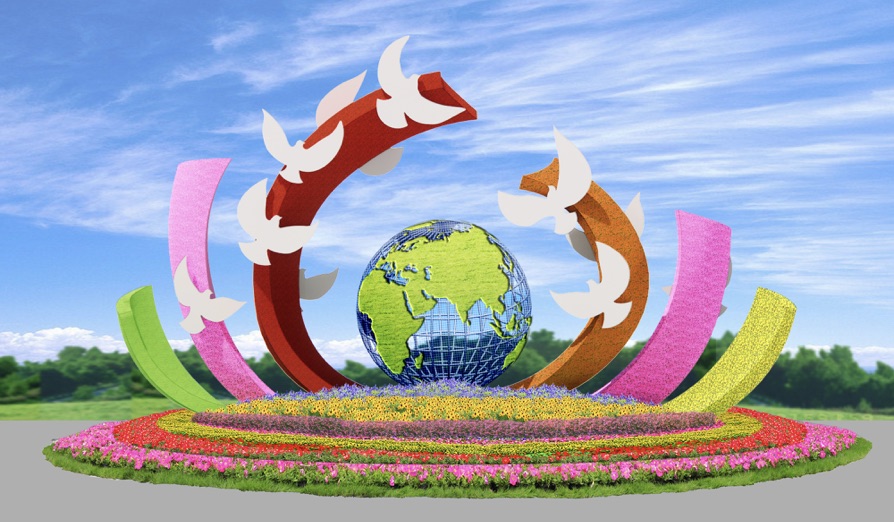 2022年天安門廣場擺花方案公布！效果圖搶先看