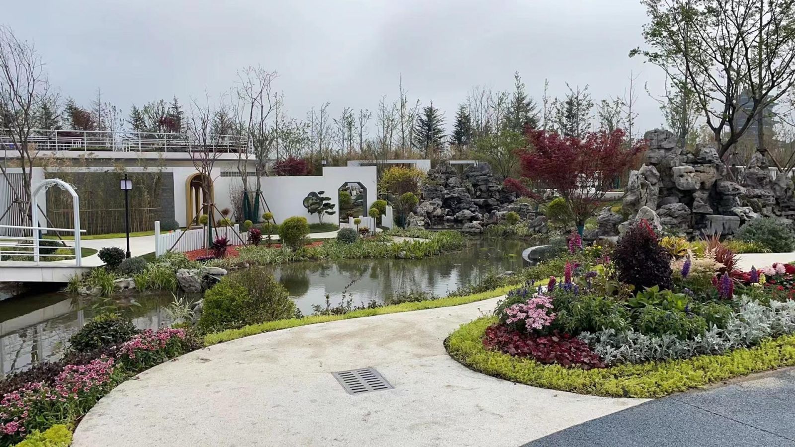 第十四屆中國國際園博會揚(yáng)州展園基本建成
