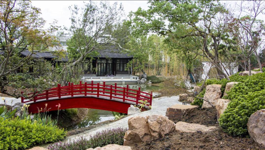 第十四屆中國國際園博會揚(yáng)州展園基本建成