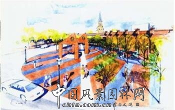 翟俊代表作品(五)：美國(guó)新澤西迷你公園