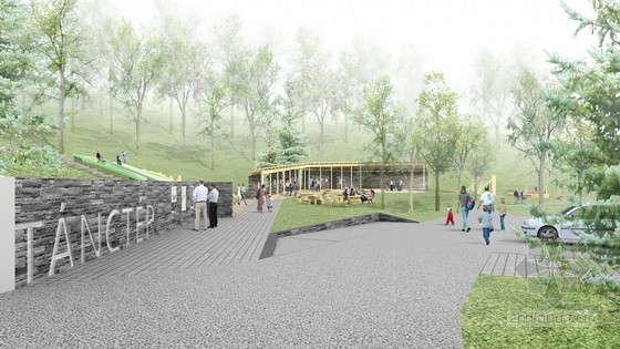 SAGRA Architects設(shè)計(jì)的匈牙利紀(jì)念公園