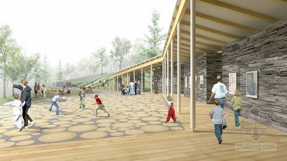 SAGRA Architects設(shè)計(jì)的匈牙利紀(jì)念公園